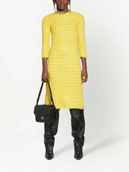Rochii casual Balenciaga Back-To-Front Short Dress YELLOW Femei (BM 15720281) 2