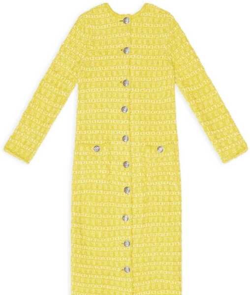 Rochii casual Balenciaga Back-To-Front Short Dress YELLOW Femei (BM 15720281) 5