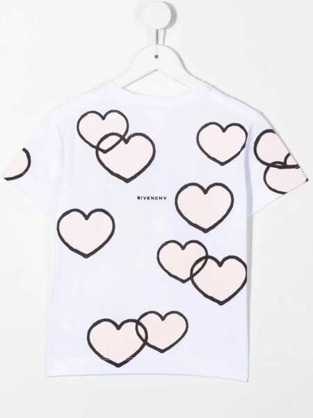 Tricouri Givenchy Hearts T-Shirt WHITE Fete (BM 15720326) 2