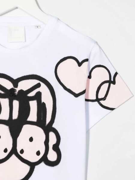 Tricouri Givenchy Hearts T-Shirt WHITE Fete (BM 15720326) 3