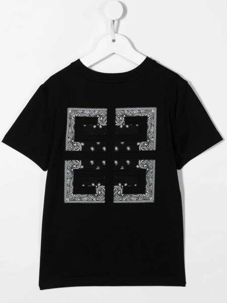 Tricouri Givenchy T-Shirt Logo BLACK Baieti (BM 15720347) 2