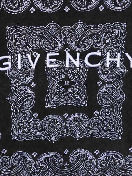 Hanorace Givenchy Crewneck Sweatshirt Patterned Print And Logo BLACK Baieti (BM 15720371) 3