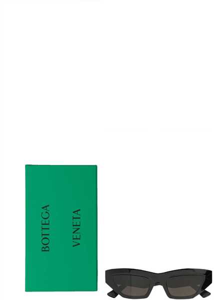 Ochelari de soare Bottega Veneta Sculptured Cat Eye Sunglasses BLACK Barbati (BM 15720395) 3