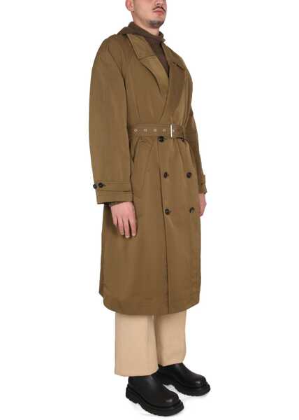 Paltoane Bottega Veneta Nylon Folding Trench Coat MILITARY GREEN Barbati (BM 15720416) 2