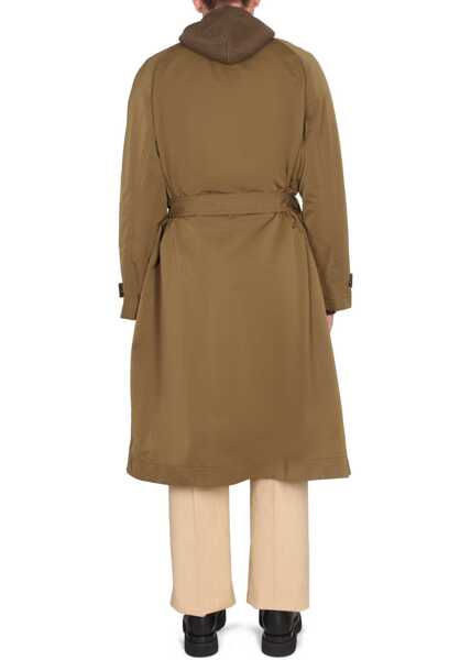 Paltoane Bottega Veneta Nylon Folding Trench Coat MILITARY GREEN Barbati (BM 15720416) 3