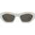 Bottega Veneta Hexagonal Sunglasses WHITE