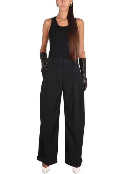 Bluze Bottega Veneta Cotton Tops. BLACK Femei (BM 15720479) 2