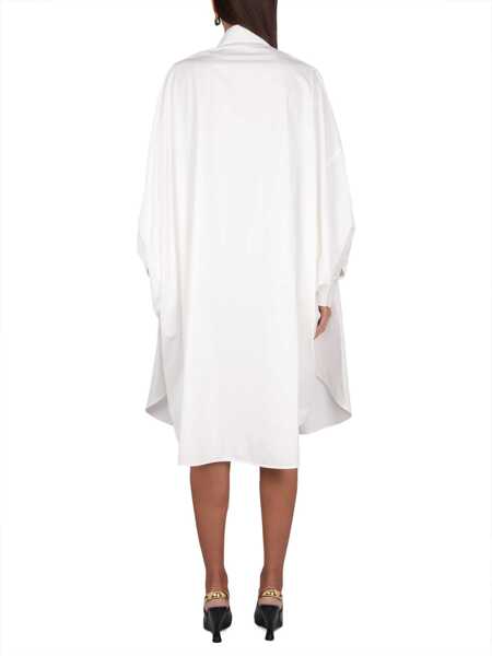 Rochii casual Bottega Veneta Compact Cotton Dress IVORY Femei (BM 15720530) 3