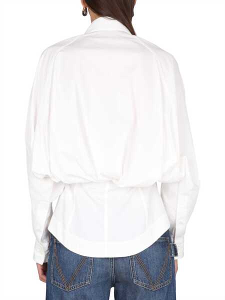 Camasi office Bottega Veneta Compact Cotton Shirt IVORY Femei (BM 15720548) 3