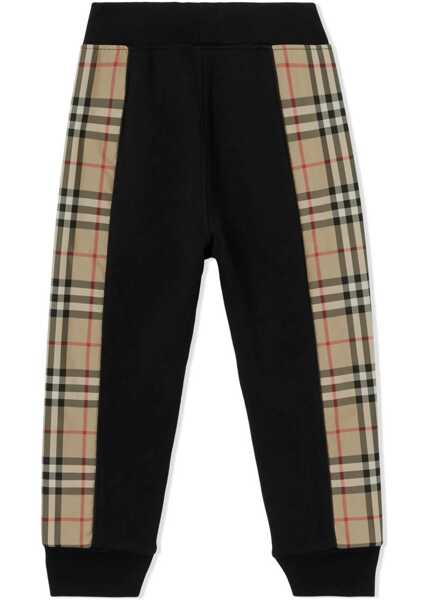 Pantaloni de trening Burberry Nolen Joggers BLACK Baieti (BM 15720551) 2