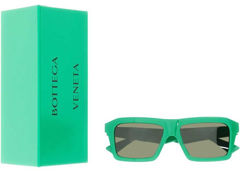 Ochelari de soare Bottega Veneta Classic Square Sunglasses GREEN Barbati (BM 15720581) 3