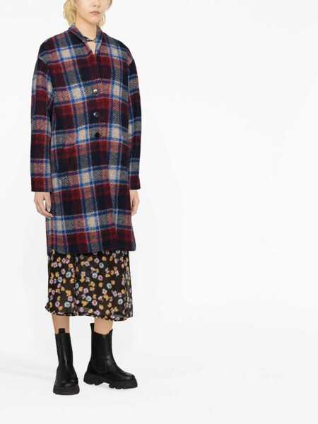 Paltoane ISABEL MARANT ETOILE Coat Gabriel MULTICOLOUR Femei (BM 15720584) 2