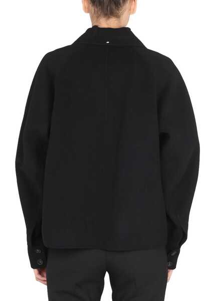 Paltoane Max Mara Pink Short Coat BLACK Femei (BM 15720608) 3