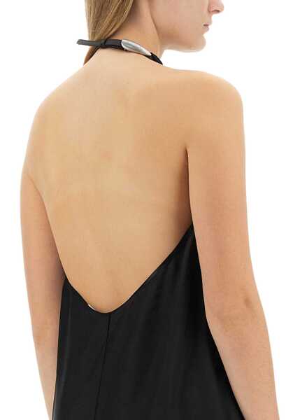 Rochii casual Acne Studios Satin Dress BLACK Femei (BM 15720614) 4