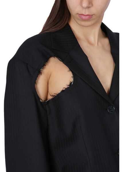 Sacouri office Acne Studios Deconstructed Jacket BLACK Femei (BM 15720647) 2