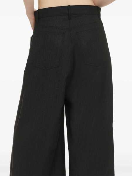 Pantaloni casual Balenciaga Shorts Loose BLACK Femei (BM 15720653) 3