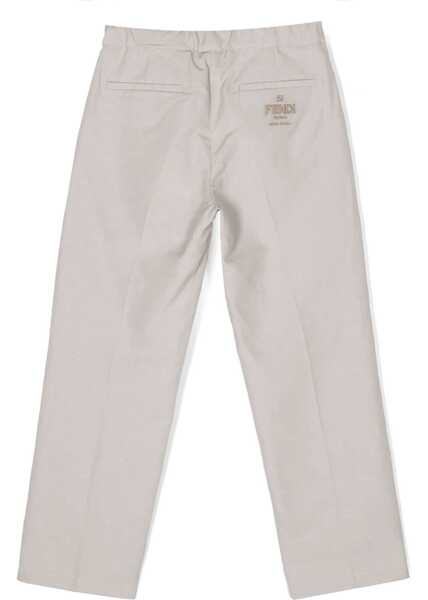 Pantaloni casual Fendi Plain Pants BEIGE Baieti (BM 15720665) 2