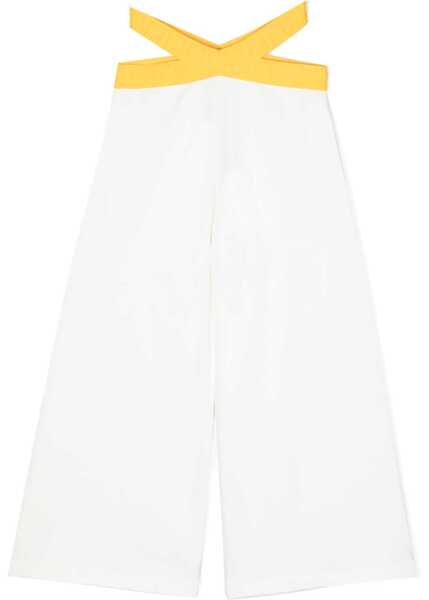 Pantaloni de trening Fendi Wide Sweatpants WHITE Fete (BM 15720686) 2