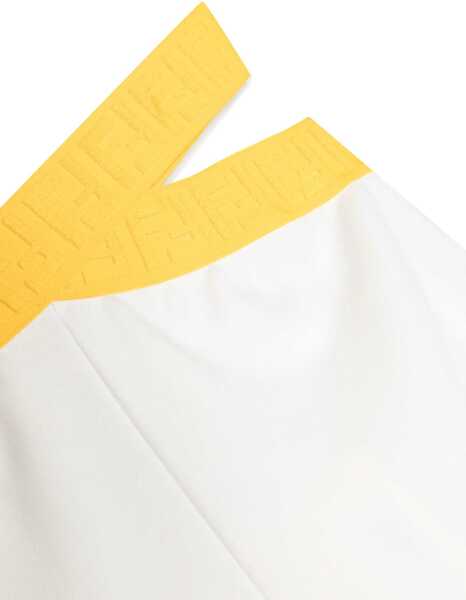 Pantaloni de trening Fendi Wide Sweatpants WHITE Fete (BM 15720686) 3