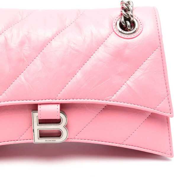 Genti de umar Balenciaga Crush Small Bag PINK Femei (BM 15720695) 4