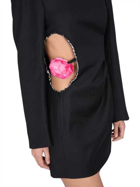 Rochii casual Acne Studios Wool Dress BLACK Femei (BM 15720746) 4