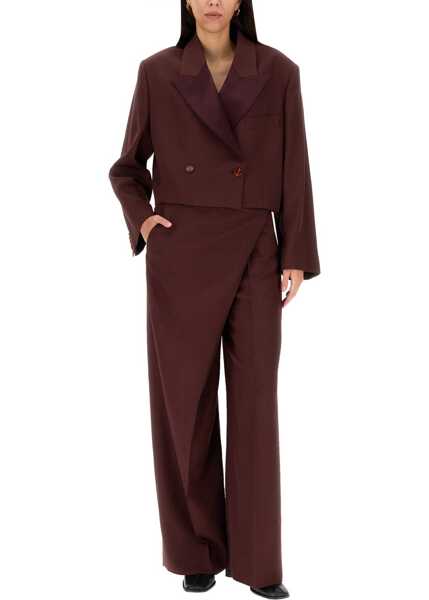 Sacouri office Acne Studios Wool Blend Jacket BORDEAUX Femei (BM 15720752) 2