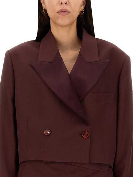 Sacouri office Acne Studios Wool Blend Jacket BORDEAUX Femei (BM 15720752) 4