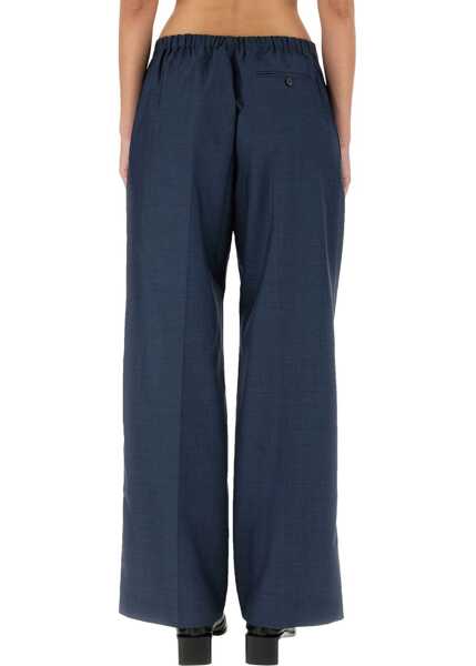 Pantaloni casual Acne Studios Wool Pants BLUE Femei (BM 15720779) 3