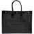 Saint Laurent Rive Gauche Medium Tote Bag BLACK