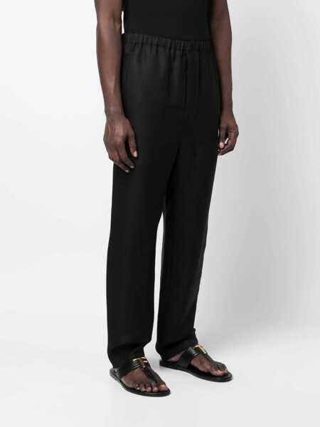 Pantaloni casual Saint Laurent High Waist Pants BLACK Barbati (BM 15720899) 3