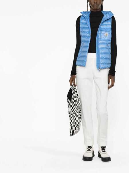 Pantaloni casual Moncler Pants With Logo WHITE Femei (BM 15720932) 2