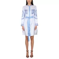 Rochii casual Silk Chemisier Dress Femei