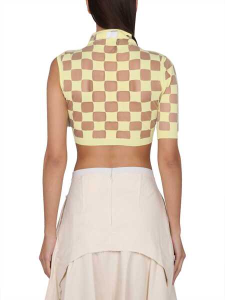 Bluze Max Mara Asymmetrical Top YELLOW Femei (BM 15721088) 3