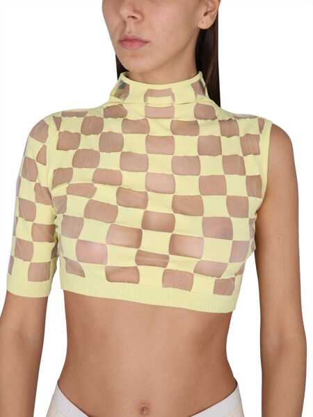 Bluze Max Mara Asymmetrical Top YELLOW Femei (BM 15721088) 4