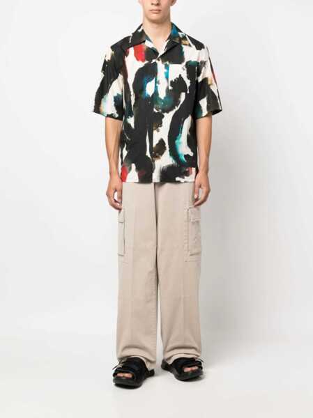 Pantaloni casual Fendi Gabardine Pants BEIGE Barbati (BM 15721094) 2