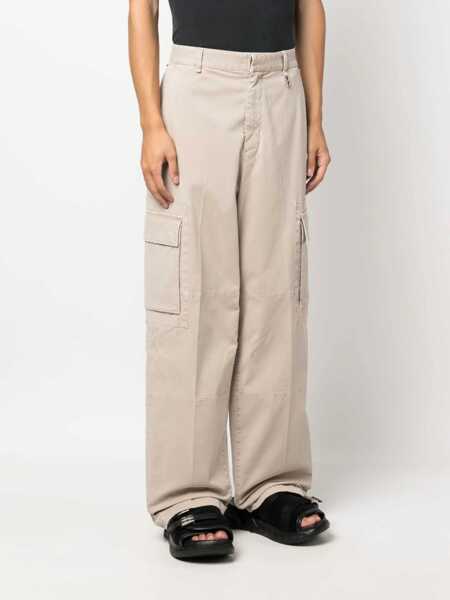 Pantaloni casual Fendi Gabardine Pants BEIGE Barbati (BM 15721094) 3