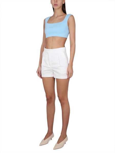 Bluze Max Mara Cropped Fit Top AZURE Femei (BM 15721121) 2