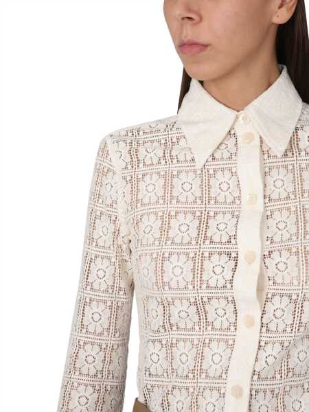 Bluze Max Mara Sava Shirt BEIGE Femei (BM 15721151) 4