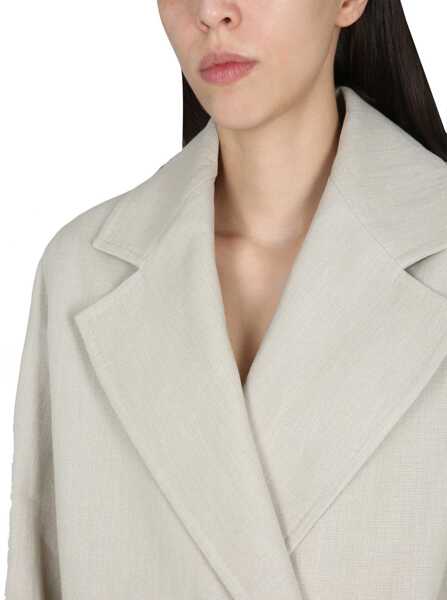 Trenciuri Max Mara Linen And Jersey Duster BEIGE Femei (BM 15721160) 4