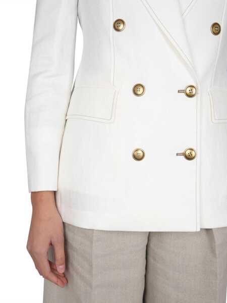 Sacouri office Max Mara True Jacket WHITE Femei (BM 15721163) 4