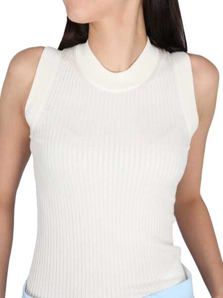 Bluze Max Mara Cotton Tank Top WHITE Femei (BM 15721169) 4
