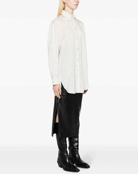 Camasi office Isabel Marant Cylvany Shirt WHITE Femei (BM 15721193) 3