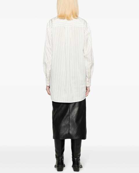 Camasi office Isabel Marant Cylvany Shirt WHITE Femei (BM 15721193) 4