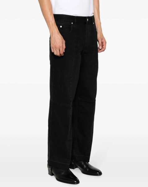 Blugi drepti Isabel Marant Jorel Pants BLACK Barbati (BM 15721295) 3