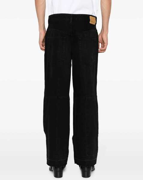 Blugi drepti Isabel Marant Jorel Pants BLACK Barbati (BM 15721295) 4