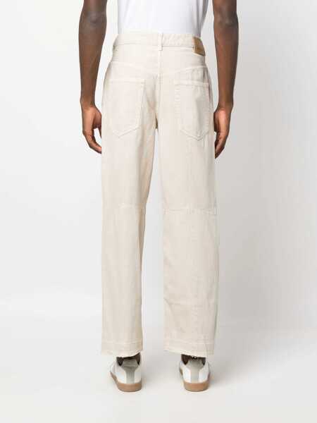 Blugi drepti Isabel Marant Jorel Pants POWDER Barbati (BM 15721397) 4