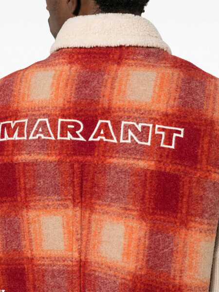 Jachete Isabel Marant Kiran Jacket ORANGE Barbati (BM 15721418) 5
