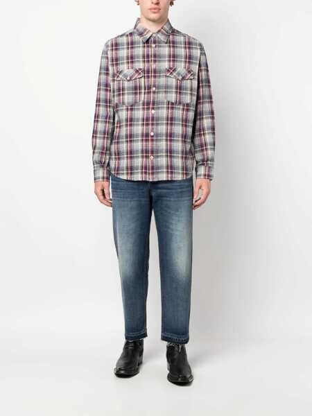 Camasi casual Isabel Marant Lydian Shirt MULTICOLOUR Barbati (BM 15721430) 2