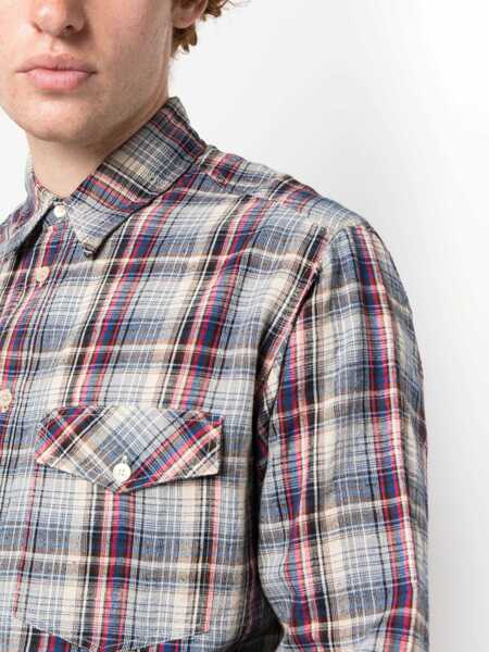 Camasi casual Isabel Marant Lydian Shirt MULTICOLOUR Barbati (BM 15721430) 5