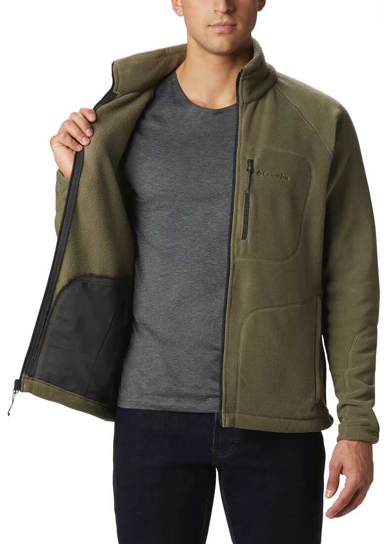 Pulovere casual Columbia Fast Trek II Full Zip Fleece Green Barbati (BM 15721691) 4